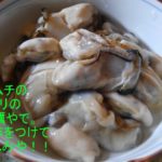 生牡蠣の食べ方は、やっぱポン酢が最高だよな！！